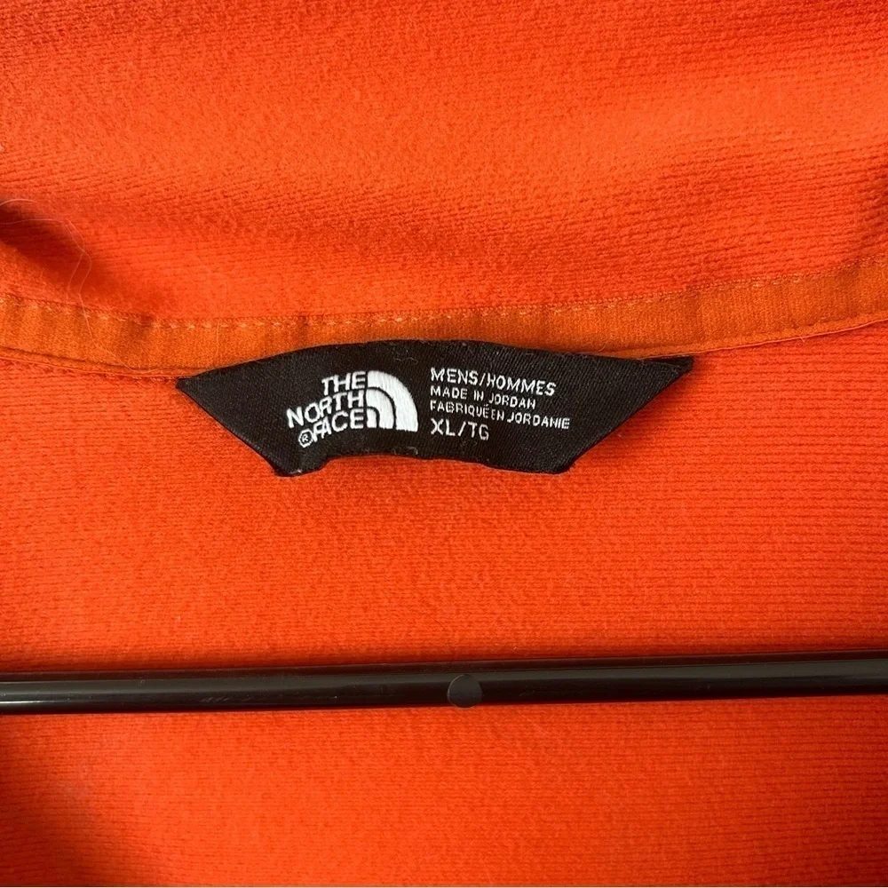 The North Face Burnt Orange Half-Zip Outdoor, Hunting, Leightweight Sweater